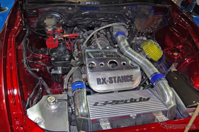 日本自動車大学校NATSが展示する『RX-STANCE』(東京オートサロン2019)