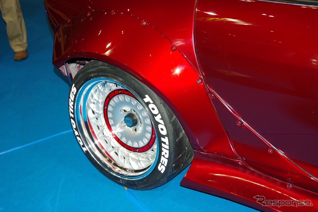 日本自動車大学校NATSが展示する『RX-STANCE』(東京オートサロン2019)