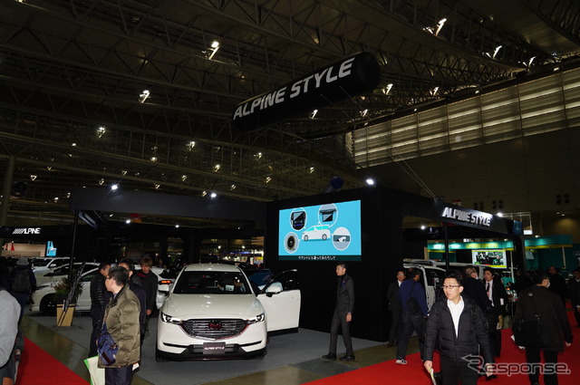 アルパインスタイルブース(東京オートサロン2019)