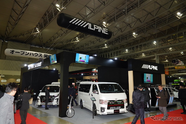 アルパインスタイルブース（東京オートサロン2019）