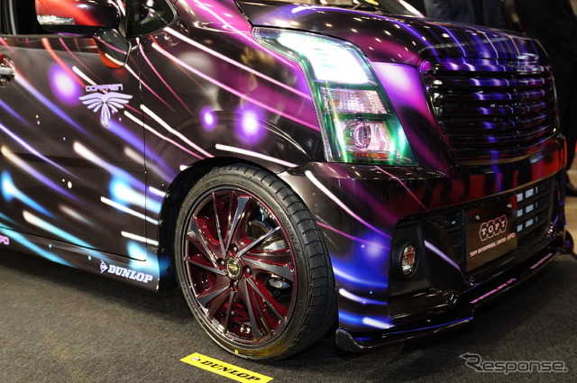 トピー実業ブース(東京オートサロン2019)