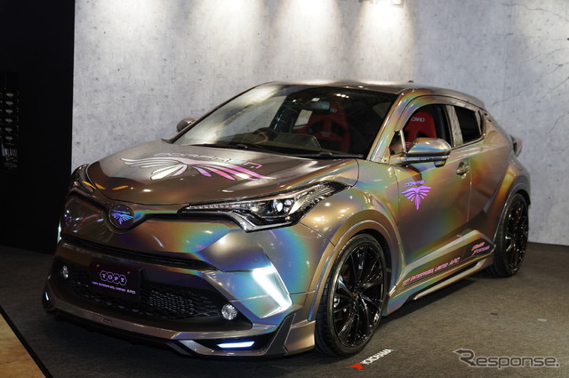 トピー実業ブース(東京オートサロン2019)