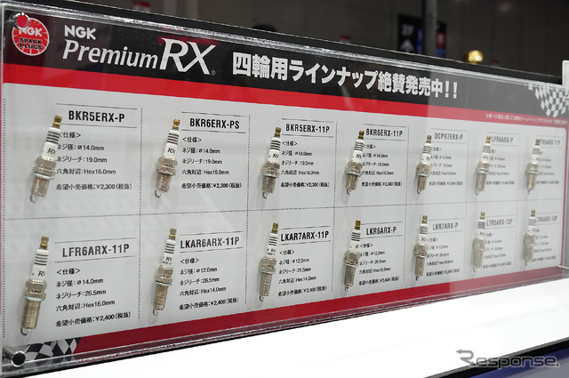 NGKブース(東京オートサロン2019)