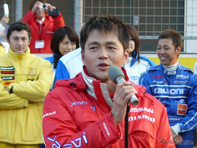【東京オートサロン08】本山哲、日産 GT-R トークショーなどフル稼働
