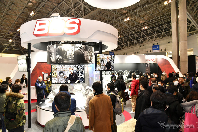 BBSブース（東京オートサロン2019）