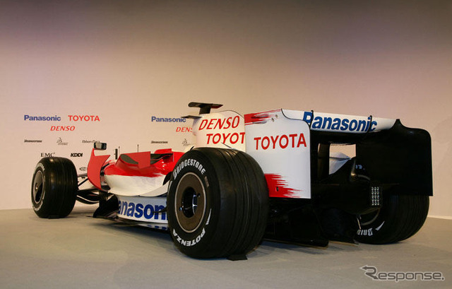 【トヨタF1】TF108を発表