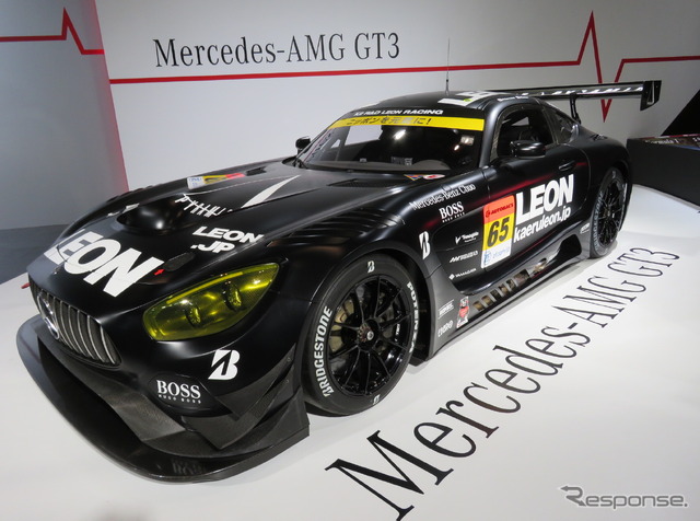 昨季GT300王者、K2 R&D LEON RACINGのメルセデスAMG GT3。