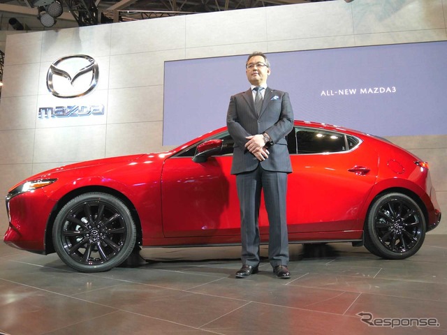 マツダ3 国内初公開、名称はグローバルで統一か?…東京オートサロン2019