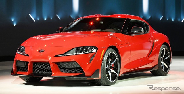 トヨタ・スープラ 新型の米国仕様(デトロイトモーターショー2019)
