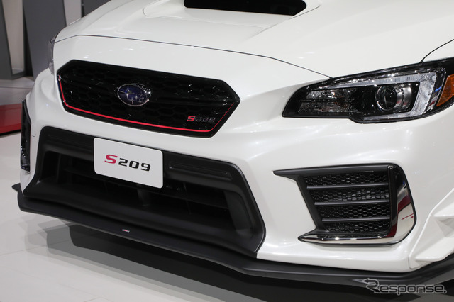 スバル STI S209（デトロイトモーターショー2019）