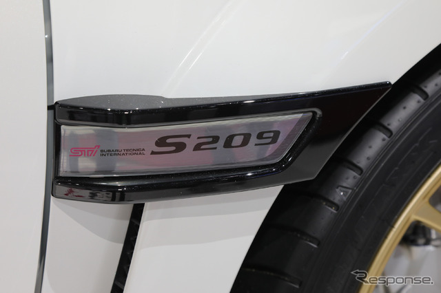 スバル STI S209（デトロイトモーターショー2019）