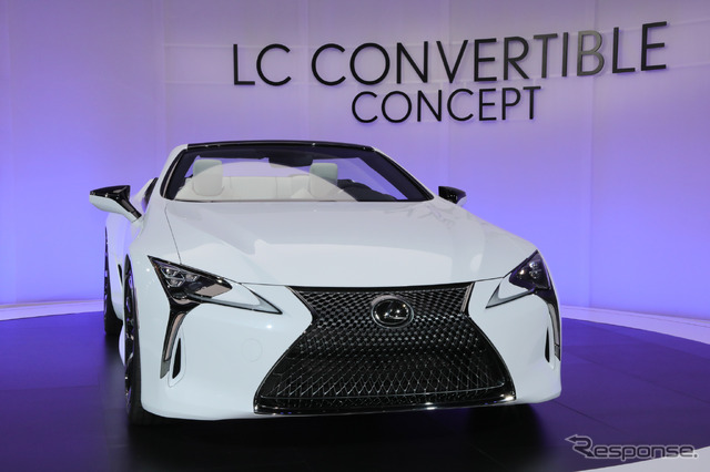 レクサス LC コンバーチブルコンセプト(デトロイトモーターショー2019)