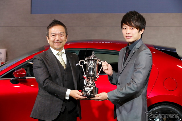 グローバルMX-5カップジャパンシリーズ表彰式(東京オートサロン2019)