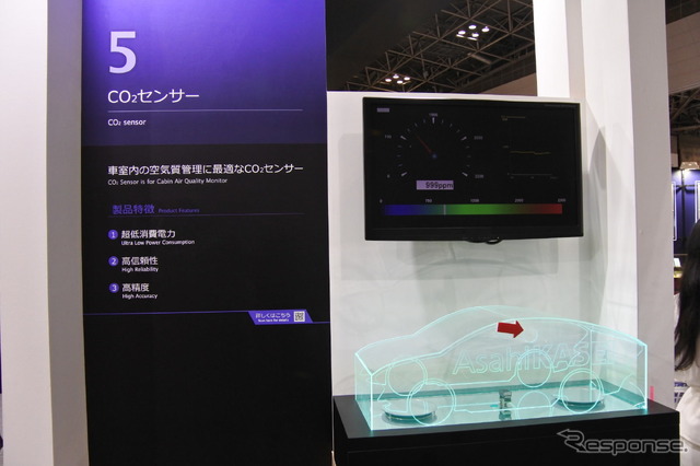 旭化成ブース(オートモーティブワールド2019)