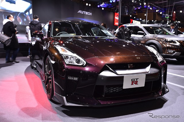 日産 GT-R 大坂なおみ選手ブランドアンバサダー就任記念モデル(東京オートサロン2019)