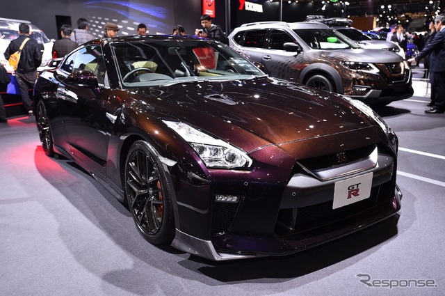 日産 GT-R 大坂なおみ選手ブランドアンバサダー就任記念モデル(東京オートサロン2019)