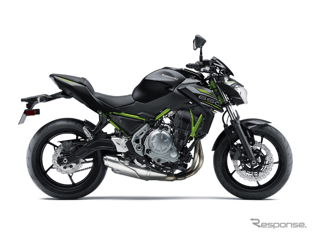 Z650 ／ メタリックフラットスパークブラック×メタリックスパークブラック