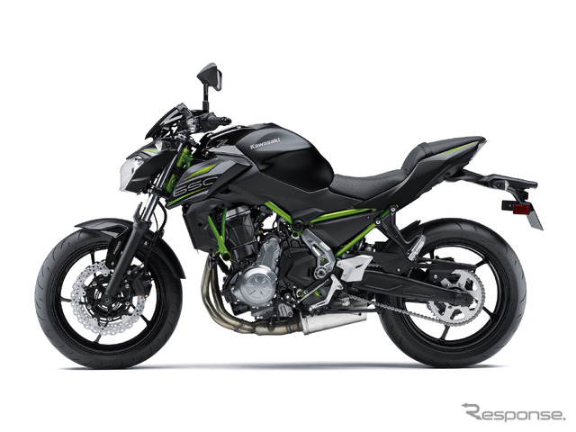 Z650 / メタリックフラットスパークブラック×メタリックスパークブラック
