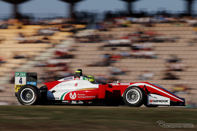 ミック・シューマッハ(2018年欧州F3参戦時)。