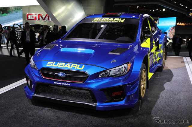 スバル WRX STI 2019年モータースポーツ仕様(デトロイトモーターショー2019)