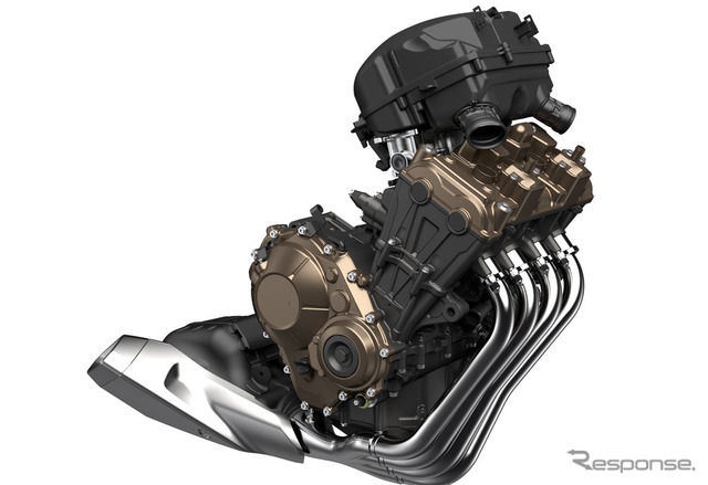 ホンダ CB650R パワーユニット(イメージCG)