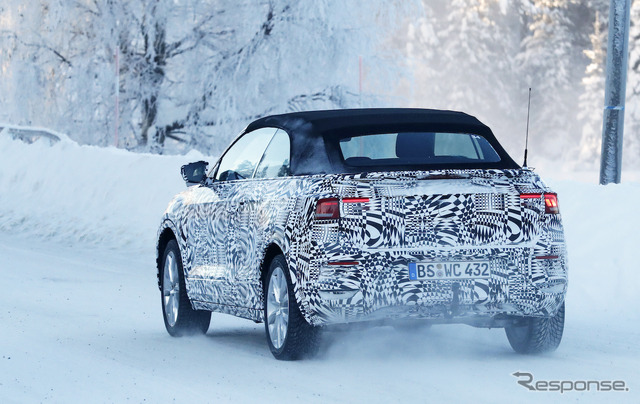VW T-ROC カブリオレ スクープ写真