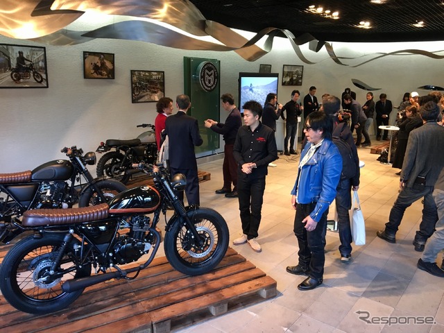 『MUTT MOTORCYCLES』プレス向け発表会