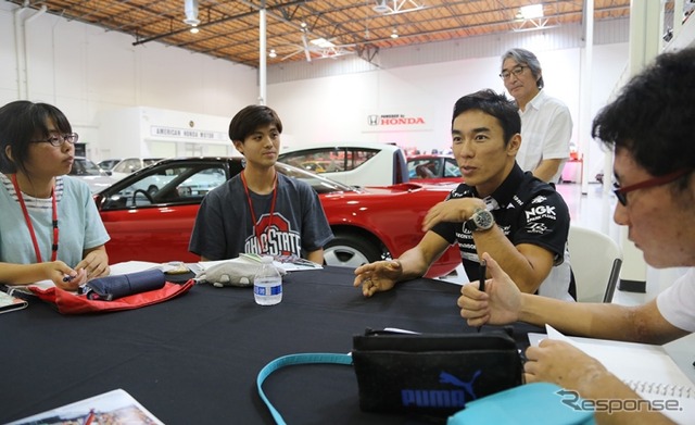 「TOMODACHI Honda グローバル・リーダーシップ・プログラム 2018」の様子