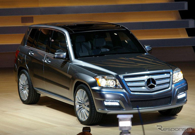 【デトロイトモーターショー08】メルセデス GLK コンパクトクロスオーバーが登場