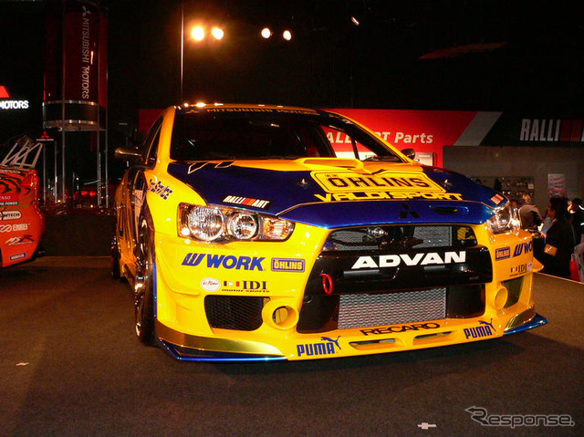 【東京オートサロン08】ランエボX OHLINS RACINGスーパー耐久仕様