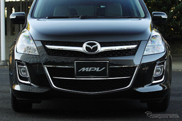 マツダ MPV マイナーチェンジ…外観一新