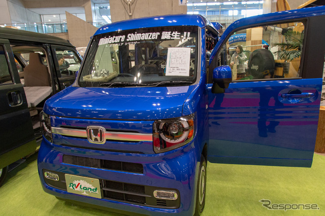 RVランドMiniature Shimauzer / ホンダN-VAN(ジャパンキャンピングカーショー2019)