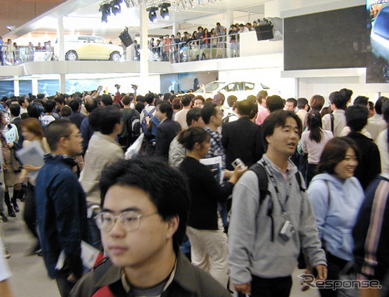 【東京ショー2001速報】厳戒体制下で一般公開、気になる来場者数は?
