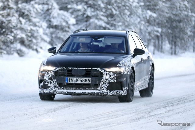 アウディ A6 オールロードクワトロ 新型 スクープ写真
