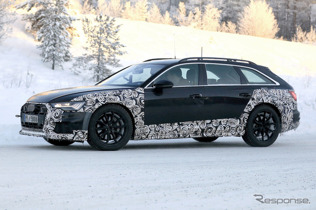 アウディ A6 オールロードクワトロ 新型 スクープ写真