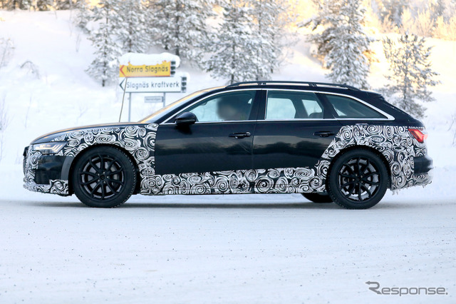 アウディ A6 オールロードクワトロ 新型 スクープ写真