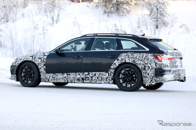 アウディ A6 オールロードクワトロ 新型 スクープ写真