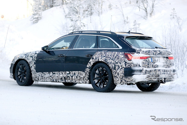 アウディ A6 オールロードクワトロ 新型 スクープ写真