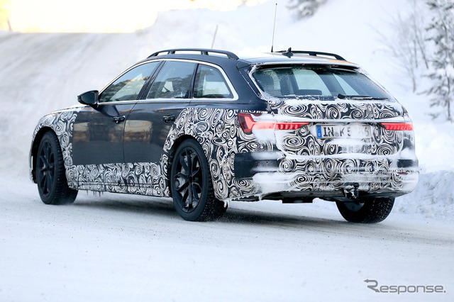 アウディ A6 オールロードクワトロ 新型 スクープ写真