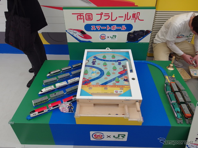 スマートボール(両国プラレール駅)