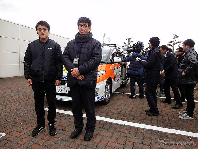 国内初「5Gで複数台の自動運転実験車を遠隔監視」実証実験(愛知県一宮市/KDDI名古屋ネットワークセンター/2月9日)