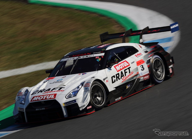 2018年の#3 GT-R(本山哲&千代勝正)