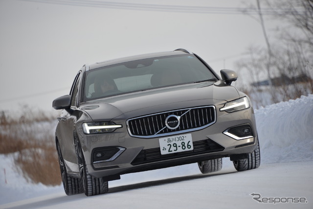 【ボルボ V60 新型試乗】過酷な冬の北海道 ボルボV60は何を魅せる…伊藤梓