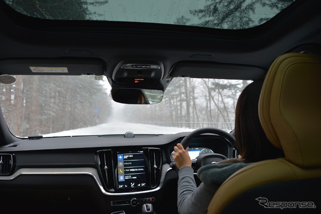 【ボルボ V60 新型試乗】過酷な冬の北海道 ボルボV60は何を魅せる…伊藤梓
