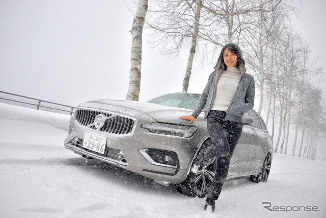 【ボルボ V60 新型試乗】過酷な冬の北海道 ボルボV60は何を魅せる…伊藤梓