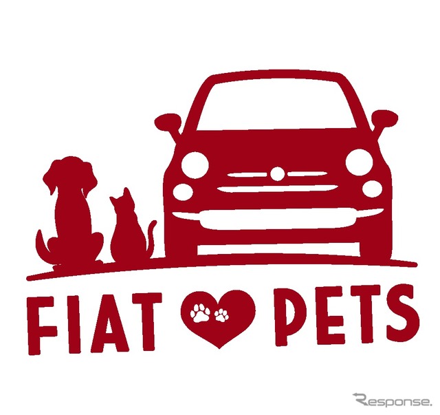 FIAT Loves Pet(ロゴ)