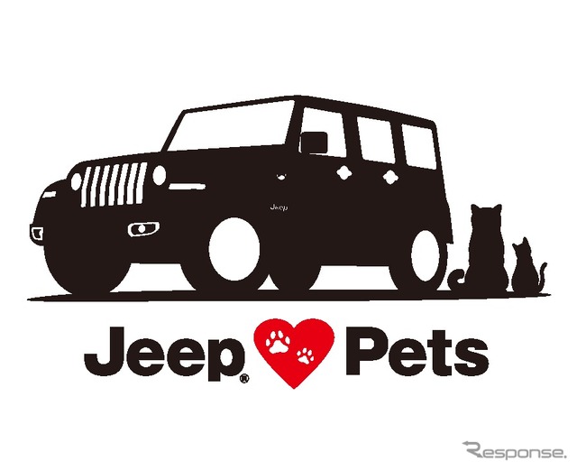 JEEP Loves Pet(ロゴ)