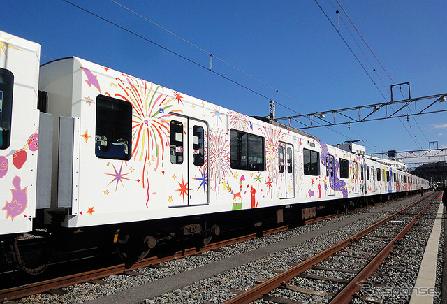 東武鉄道50090系51092編成アートトレイン(下板橋駅電留線/2月12日)