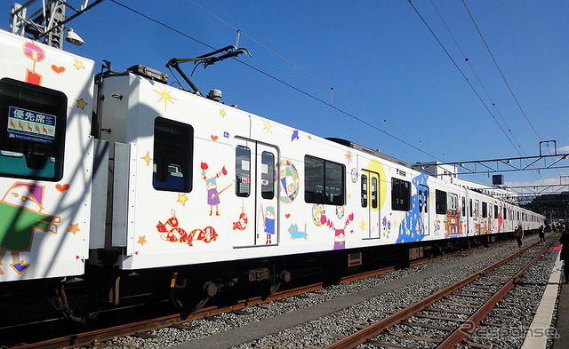 東武鉄道50090系51092編成アートトレイン(下板橋駅電留線/2月12日)