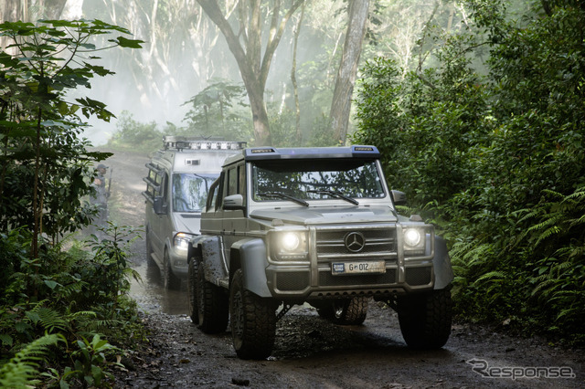 G63AMG 6×6『ジュラシックワールド』撮影車(2015年)